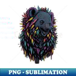 colorful koala - modern sublimation png file - boost your success with this inspirational png download