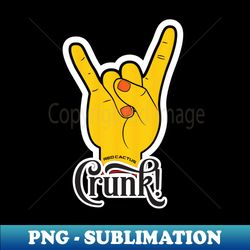 Crunk Yellow - Stylish Sublimation Digital Download - Unleash Your Inner Rebellion
