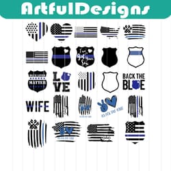 thin blue line svg bundle, thin blue line svg, police svg, back the blue svg, police officer svg, thin blue line flag sv