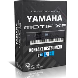 yamaha motif xf kontakt library - virtual instrument nki software