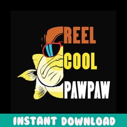 fishing reel cool pawpaw svg files for silhouette, files for cricut, svg, dxf, eps, png instant download