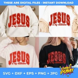 jesus is my valentine svg, png, faux sequins, glitter, jesus is my valentine distressed png, varsity, retro valentine pn