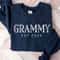Floral Grammy Sweatshirt, Personalized Grammy Est Sweatshirt, Gift for Grandmother, Grandma Sweatshirt, Gift For Grandma,Mother's Day Gift 1.jpg