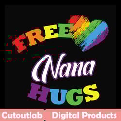 free nana hugs svg files for silhouette, files for cricut, svg, dxf, eps, png instant download