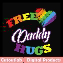 free daddy hugs svg files for silhouette, files for cricut, svg, dxf, eps, png instant download