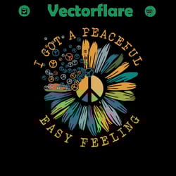 i got a peaceful easy feeling,hippie style, peace love and rock n roll, love everyone, peace sign, sunflower,sunflower g