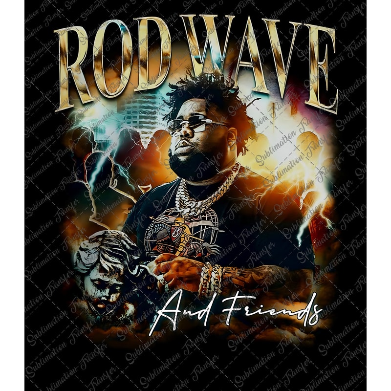 Rod Wave And Friend Png File, 90s Rap Music, Rapper Rod Wave Tour Design, File Png Digital Download.jpg