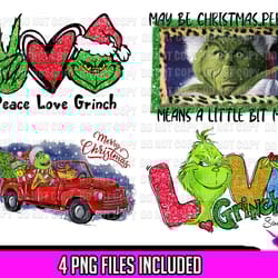 grinch bundle png bundle grinch pngs christmas sublimation the grinch pngs the grinch sublimation files christmas su