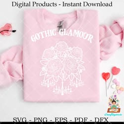 gothic halloween bundle svg 20 designs