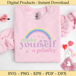 make yourself a priority retro