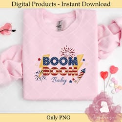 boom boom baby 4th of july patriotic