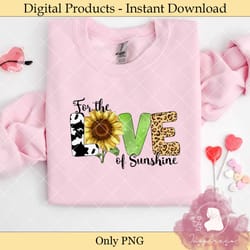 for the love of sunshine western mom