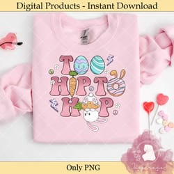 too hip to hop retro easter bunny