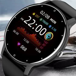 fashion smartwatch for men & women waterproof fitness tracker with wireless call & sport features
