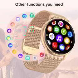 bluetooth call smart watch for women and men custom dial sport fitness tracker with heart rate monitoring
