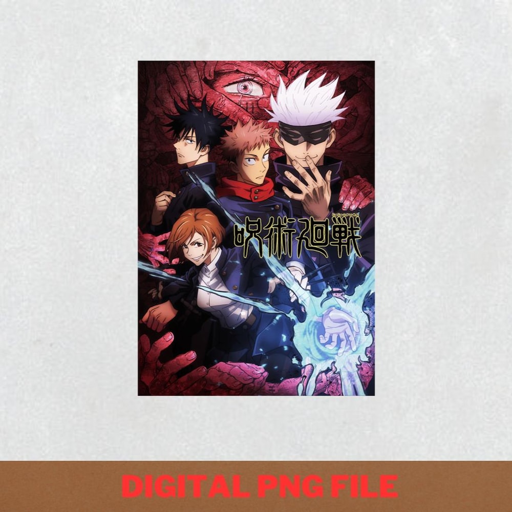 Gojo Jujutsu Kaisen Unmatched Speed PNG, Gojo Satoru PNG, Jujutsu Kaisen Digital Png Files.jpg