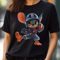 buzzy batter stitch hits sox png, stitch vs boston red sox logo png, stitch digital png files