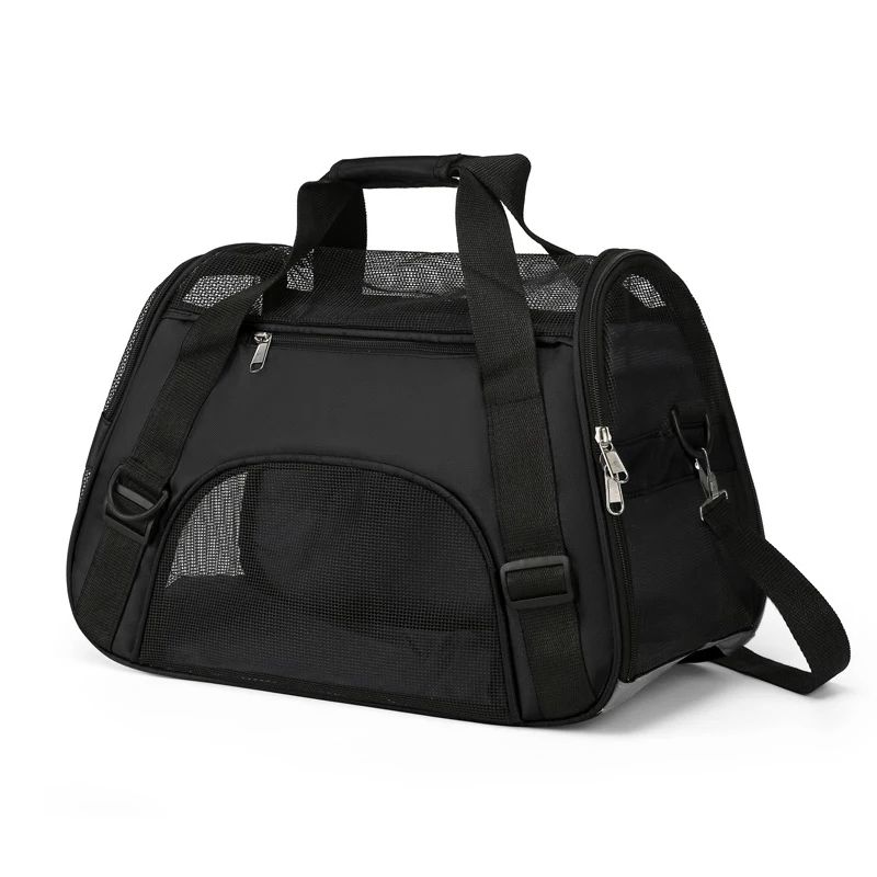 Comfortable Secure Pet Travel Bag black