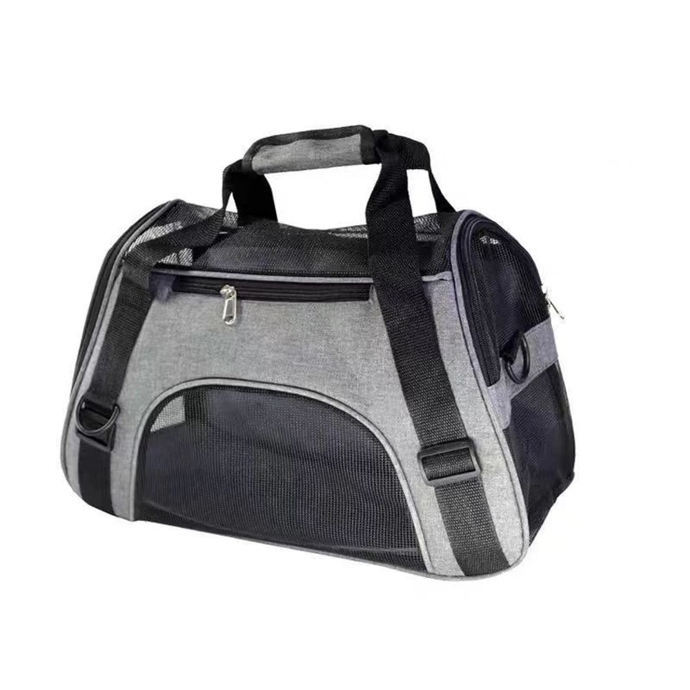 Comfortable Secure Pet Travel Bag Grey