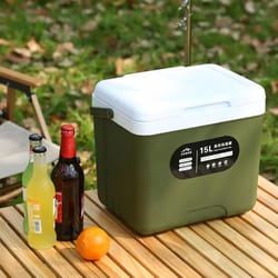 portable car refrigerator & outdoor small incubator for fishing, barbecue, and travel
