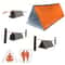 Portable Waterproof Emergency Survival Sleeping Bag Mylar Tube Tent Kit With Thermal Blanket 3