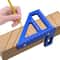 Premium Carpenter Square Aluminum Woodworking Square Protractor with 45/90 Degree Angle for Precision Layout & Measuring