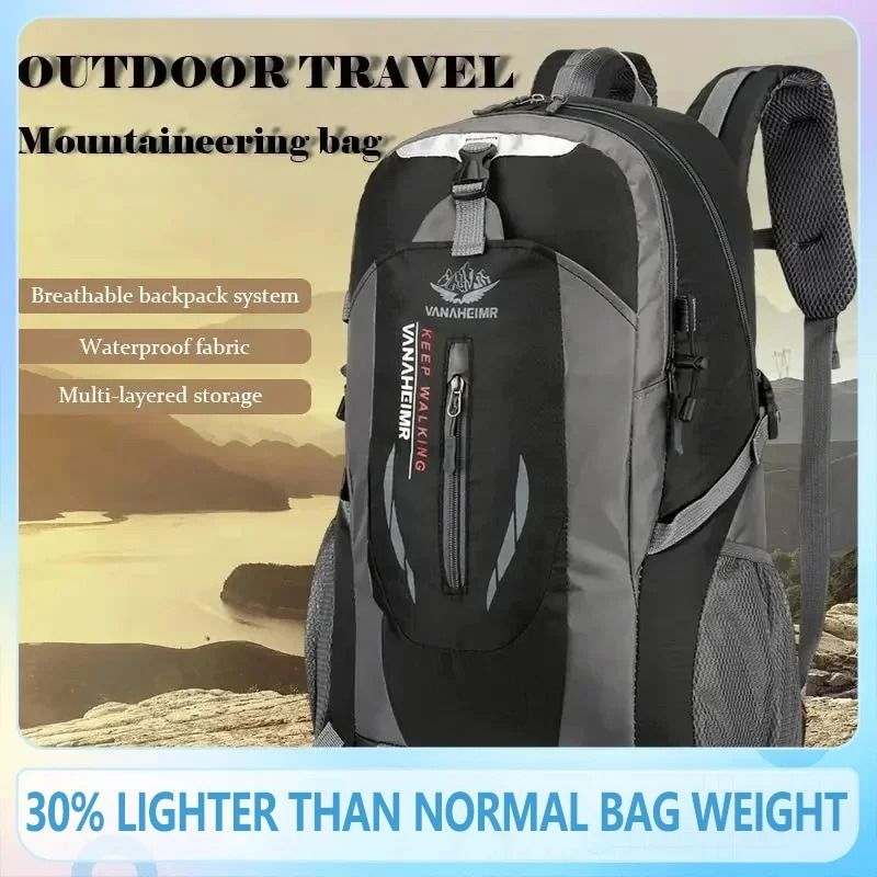 Heavyduty hiking bag for long trips
