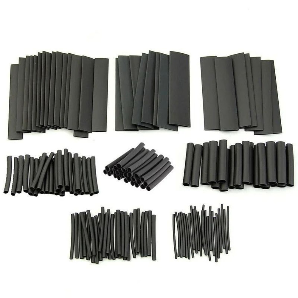 127Pcs Heat Shrink Tube Kit Waterproof Electrical Wire Wrap Cable Sleeving For Flashlight DIY Rep 2