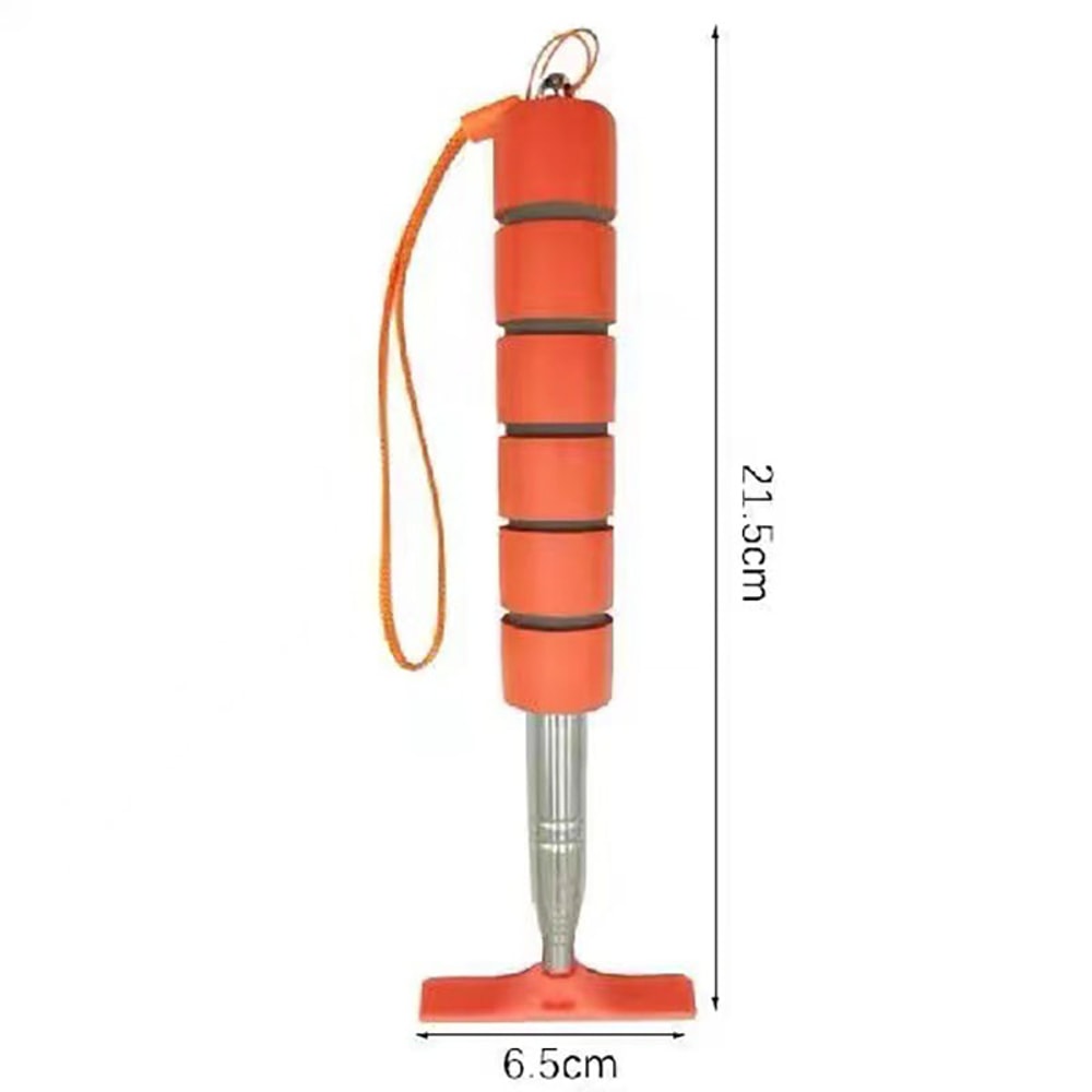 Ar Mirror Wiper Glass Mist Cleaner Telescopic Cleaning Tool With Scraper Brush 4