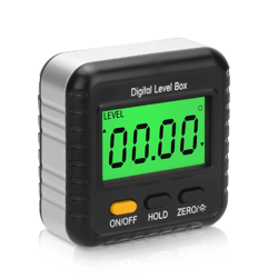 magnetic digital inclinometer level box gauge angle finder protractor tool