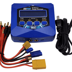 65w multi chemistry ac charger for 2-4s lipo/life/nimh batteries