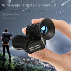 portable high-definition monocular telescope 8x zoom, lightweight for hunting, camping, mountain, outdoor fishing