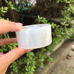 self-adhesive pe grafting tape for plants, stretchable, waterproof tree grafting film for fruit trees, nursery seedlings