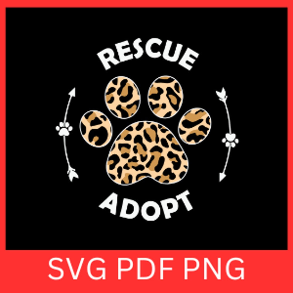 Rescue Adopt Svg Rescue Adopt Foster SVG Cat SVG Cat Lover Svg Cat Saves Lives Too SVG Pet Adoption 0