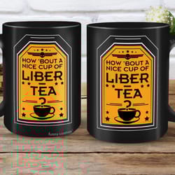 helldivers serving democracy cup, liber-tea cup, helldivers inspired mug, 11oz 15oz ceramic mug