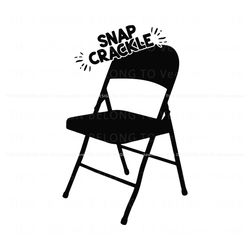 Alabama Brawl Snap Crack Chair SVG Graphic Design File Best Graphic Designs File