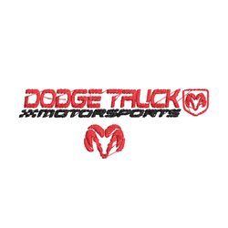 Dodge Truck Embroidery Logo Design Motor Sports Embroidery Digitizing