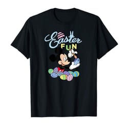 buy disney mickey mouse easter fun painting eggs t-shirt