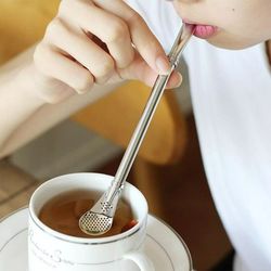 Multi-Use Tea Straw Filter and Stirrer