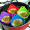 Arched Edges Multifunctional Silicone Egg Poacher1