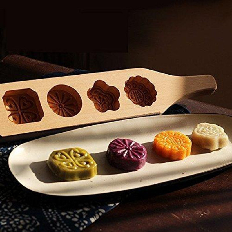 Wooden Cookies Mold Pattern One