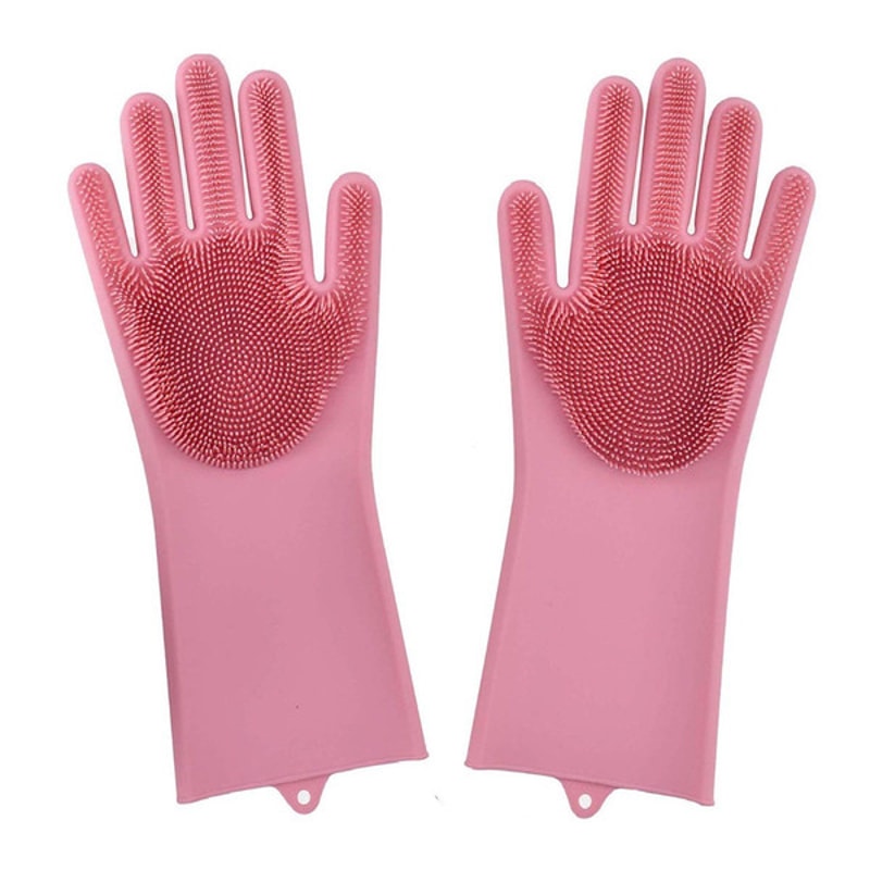 cleaning gloves