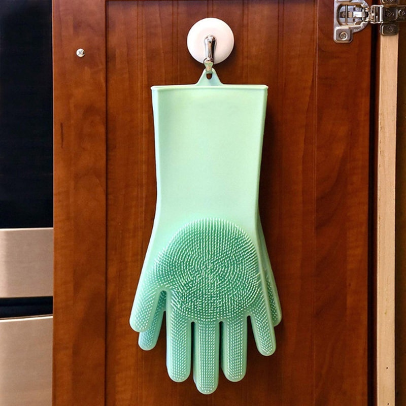 Reusable Rubber Gloves for Cleaning