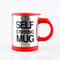 Self-Stirring Coffee Mug Red