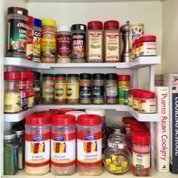 2 layers adjustable rack organizer