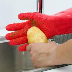 cleaning & peeling gloves