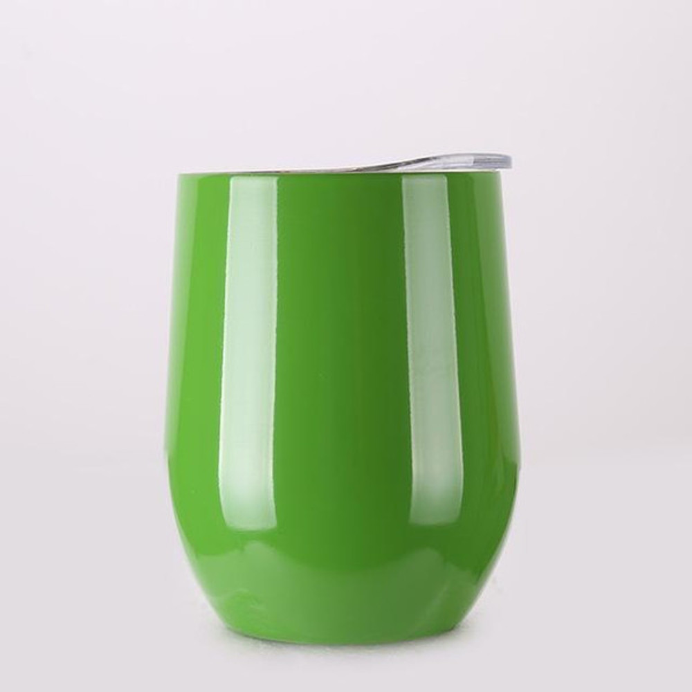 Portable Insulated Wine Cup Green