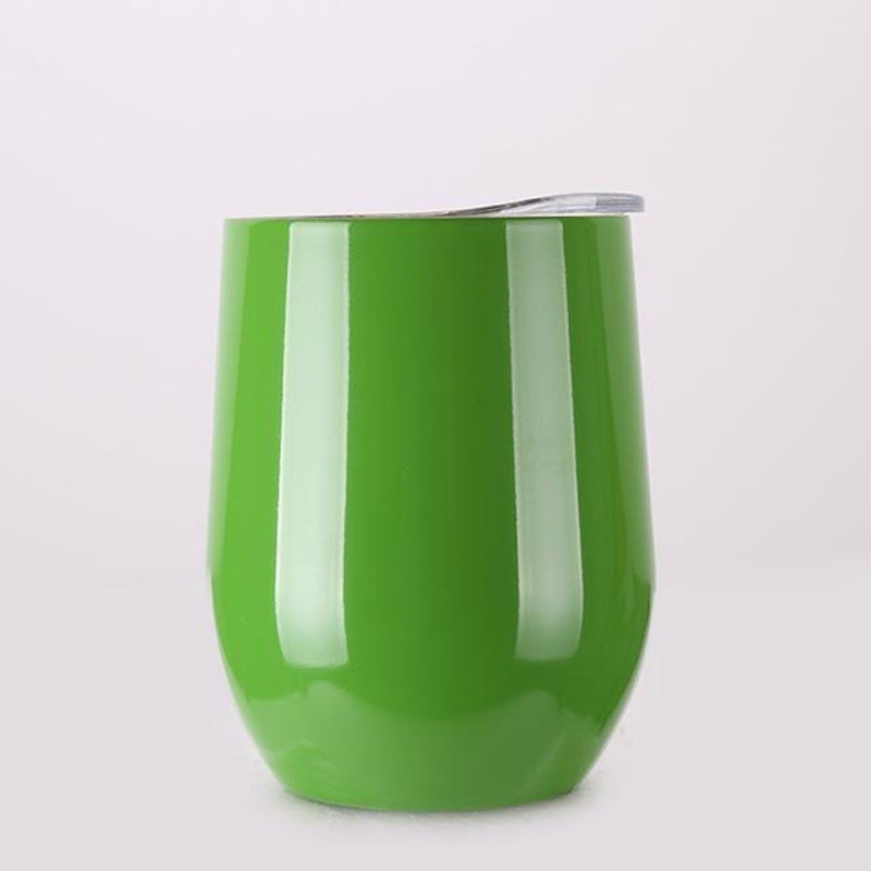 Portable Insulated Wine Cup Green