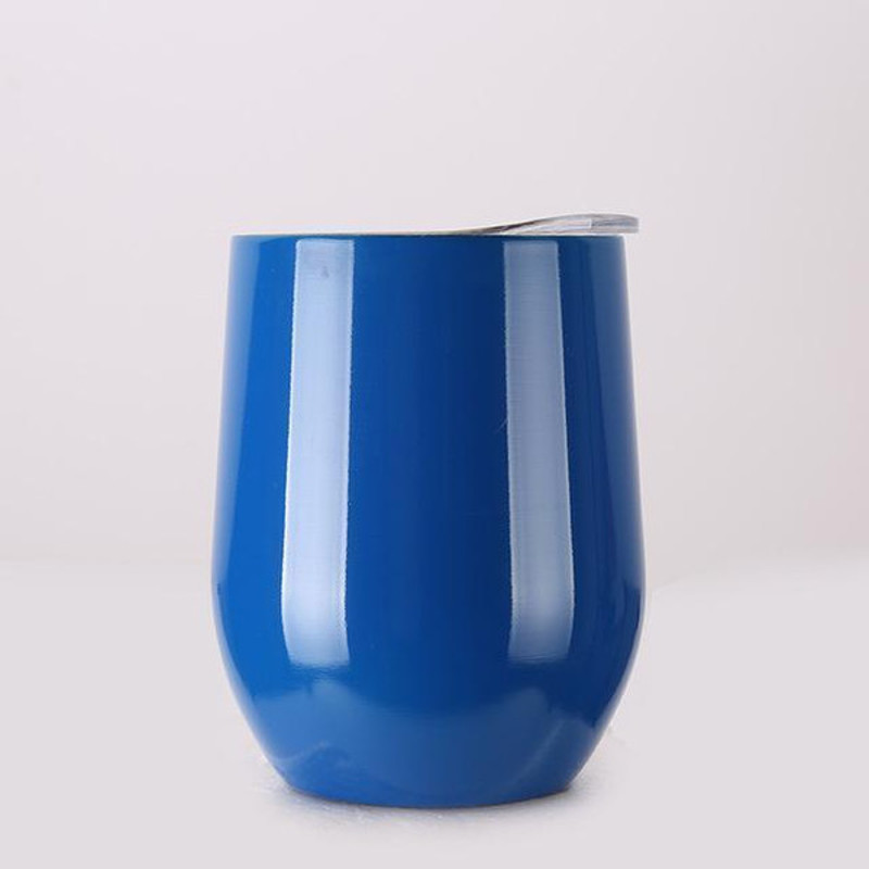 Portable Insulated Wine Cup Blue