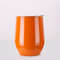 Portable Insulated Wine Cup Orange